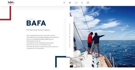 Bafa Zuschuss Website für Unternehmensberater erstellt von Marketing Beratung Erfurt