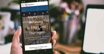 responsive Darstellung auf Smartphone und Tablet